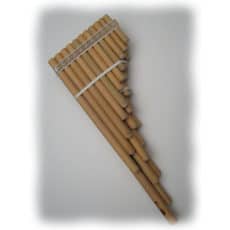 Andean Chromatic Pan Pipes – Pan Flute & Case – 30 Note – Mamani