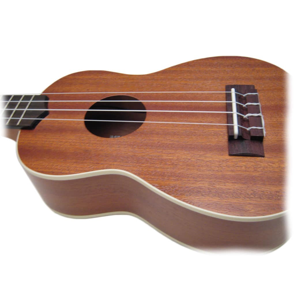 Kala KAS Mahogany Soprano Ukulele with Traditional Binding Original