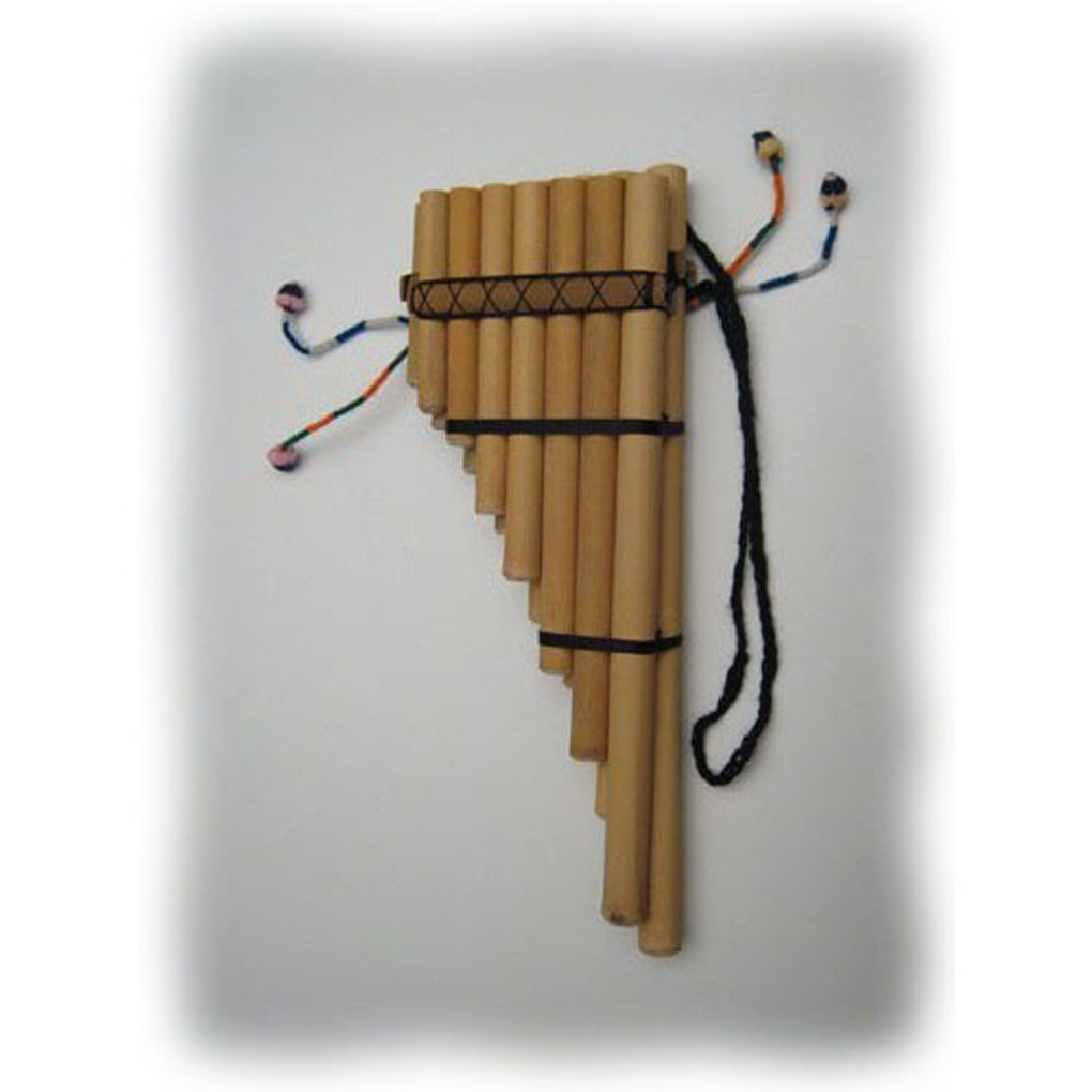 PROFESSIONAL ANDEAN PANPIPES PANFLUTE ZAMPONA+CASE HANDMADE FAIR TRADE