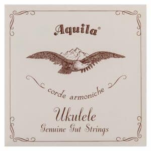 Banjo Ukulele – Banjolele Strings – Aquila Genuine Gut Set – Soprano Regular High G Tuning – 43U 1