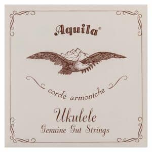 Banjo Ukulele - Banjolele Strings - Aquila Genuine Gut Set - Soprano Regular High G Tuning - 43U