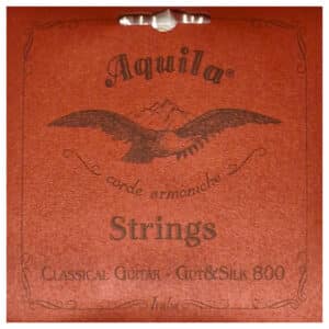 Aquila Gut & Silk 800 - Classical Guitar Strings for Historical Performances - 1790 to 1870 - 73C