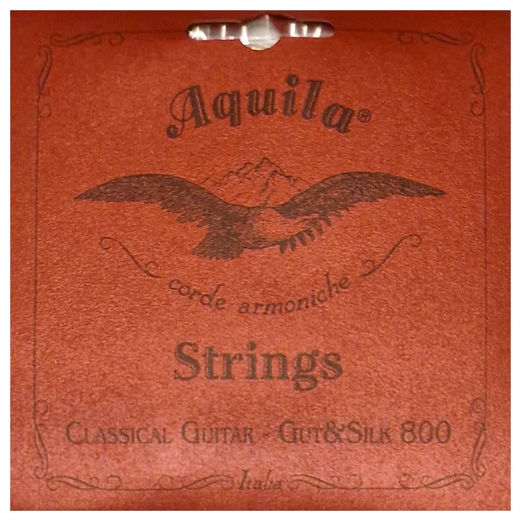 Aquila Gut & Silk 800 – Classical Guitar Strings for Historical Performances – 1790 to 1870 – 73C 1