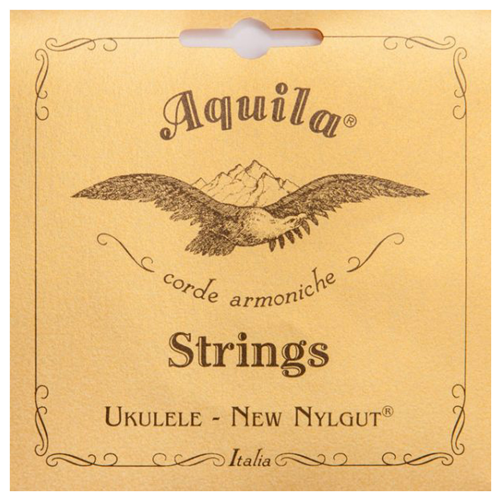 Ukulele Strings – Aquila Nylgut – Concert Regular Tuning – With Red Series 3rd C String – 55U 1