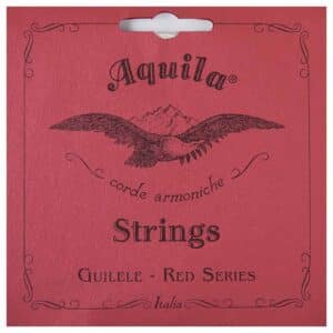 Guitarlele – Guilele Strings – Aquila Nylgut Red Series & Copper Wound – A Tuning – 133C 1