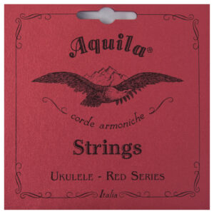 Ukulele String – Aquila Nylgut Red Series – Red Single 3rd G String For 6 And 8 String Baritone Ukulele – 108U 1