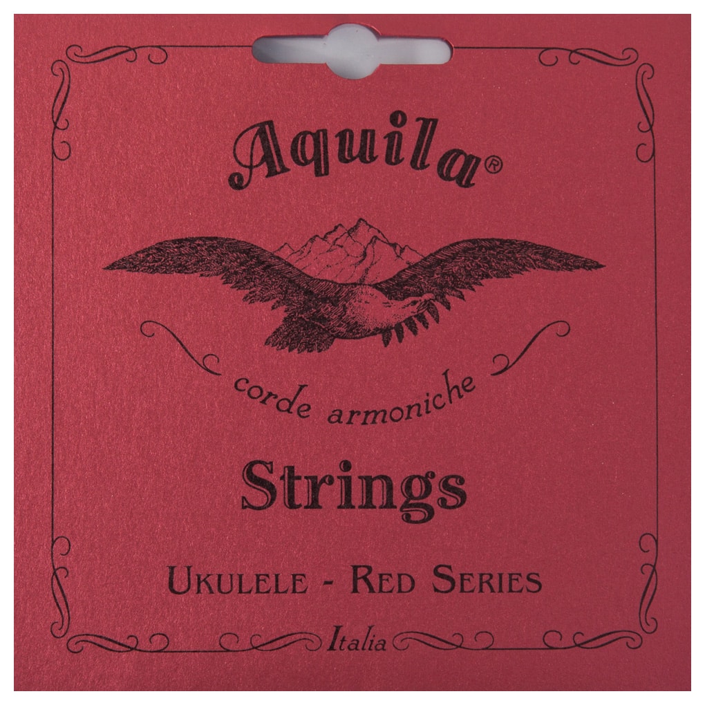 Ukulele String – Aquila Nylgut Red Series – Tenor Red Single 1st A String For 6 String Tenor – 75U 1