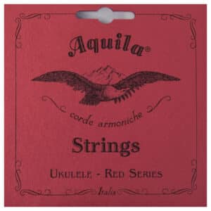 Ukulele Strings – Aquila Nylgut Red Series – Concert Low G Tuning – 86U 1