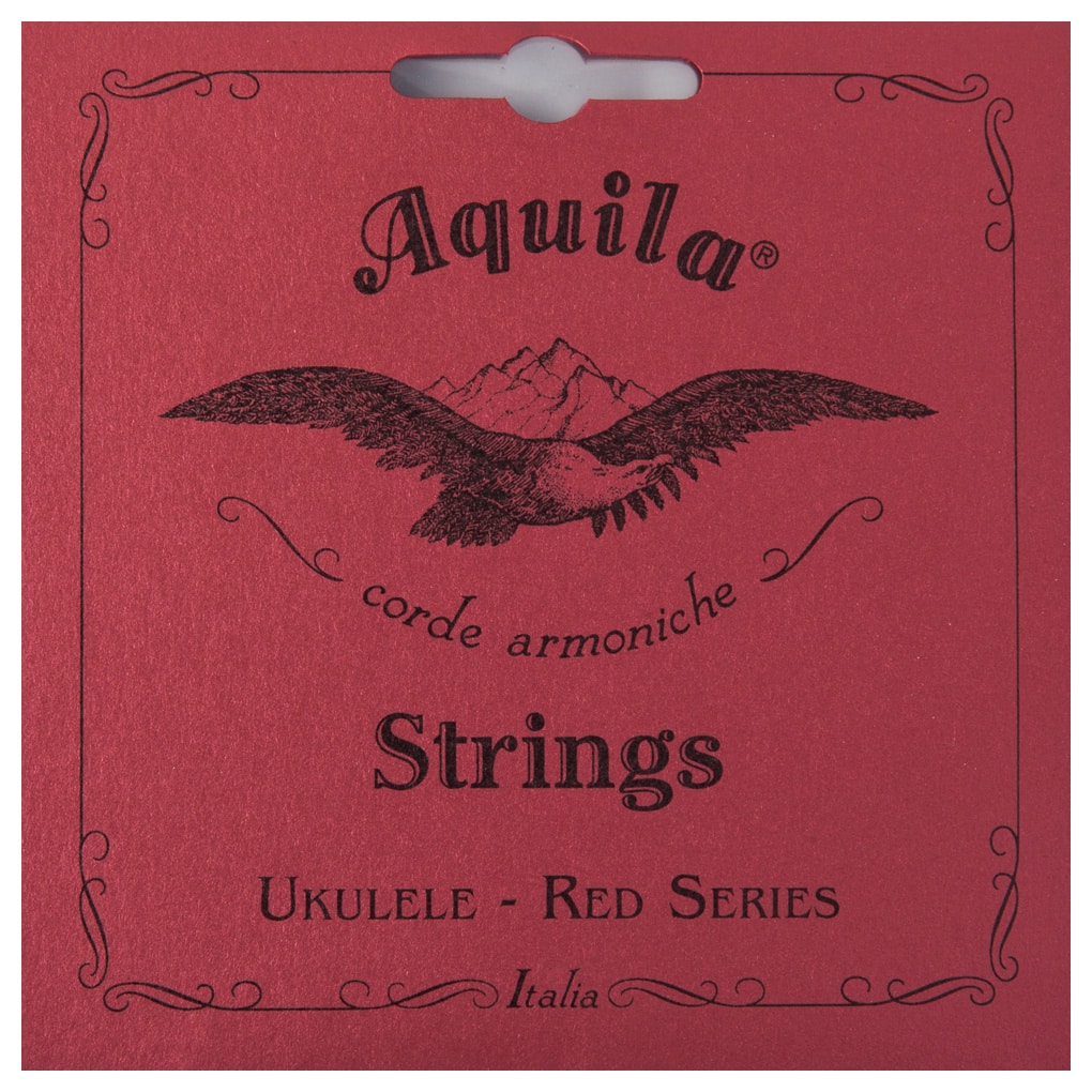 Ukulele String – Aquila Nylgut Red Series – Tenor Red Single 4th Low G String – 72U 1