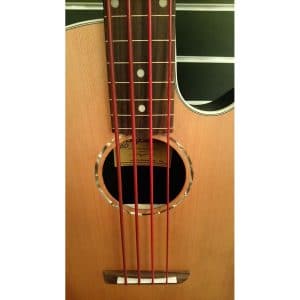 ShortBassOne 60 – Cedar – Fretless – Roundback – Bowlback 3