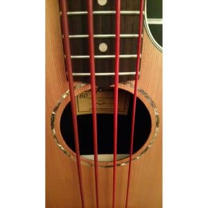 ShortBassOne 60 – Cedar – Fretted – Roundback – Bowlback 4