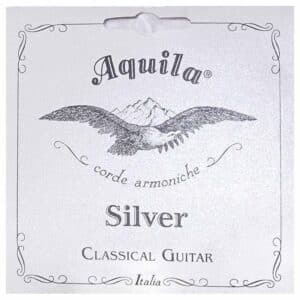 Aquila Silver Basses - Classical Guitar Silver Bass Strings - 4th 5th 6th Strings Only - 152C