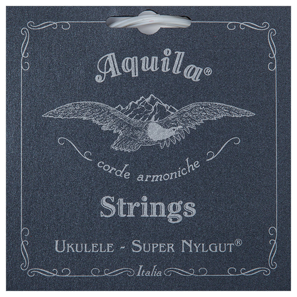 Ukulele Strings – Aquila Super Nylgut – Soprano Low G Tuning – Key of C – 101U 1