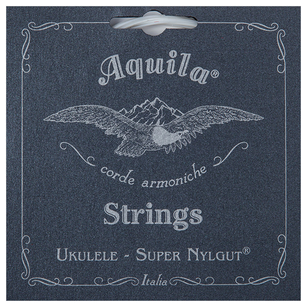Ukulele Strings – Aquila Super Nylgut – Concert Low G Tuning – Key of C – 104U 1