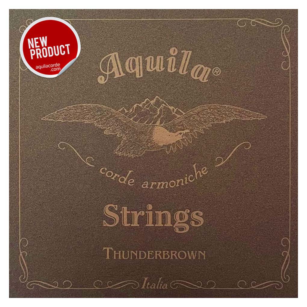 Aquila Thunderbrown – Bass Ukulele Strings – UBass & Ashbory Bass – 5 Strings – 23″ Scale – 166U 1