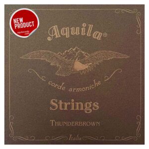 Aquila Thunderbrown – Bass Ukulele Strings – UBass & Ashbory Bass – 4 Strings – 23-26″ Scale – 167U 1