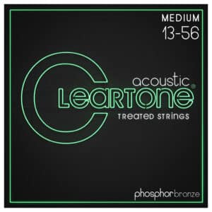 Acoustic Guitar Strings - Cleartone 7413 - Phosphor Bronze - Medium - 13-56