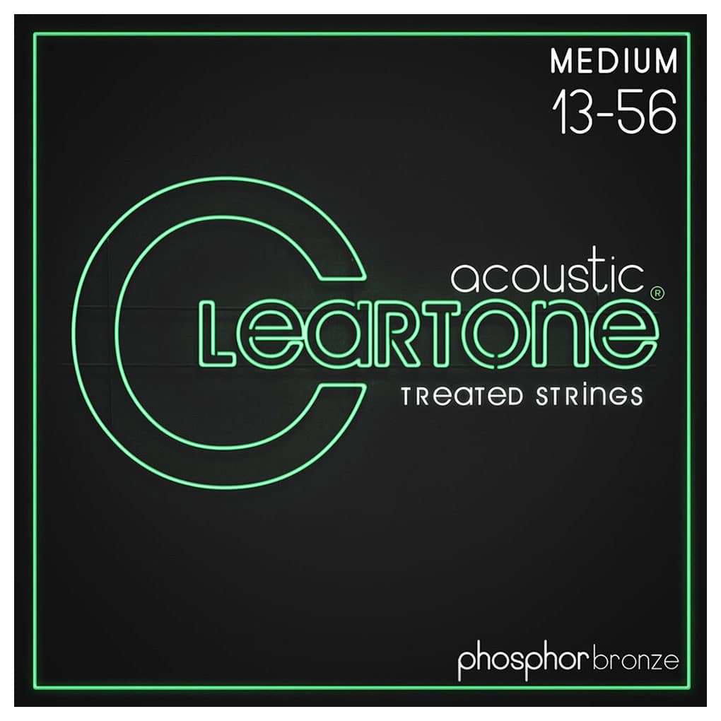 Acoustic Guitar Strings – Cleartone 7413 – Phosphor Bronze – Medium – 13-56 1