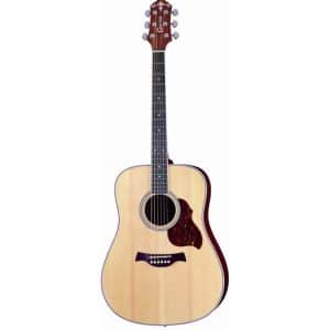 Crafter D6 – Acoustic Guitar – Natural – with Crafter Gig Bag 1