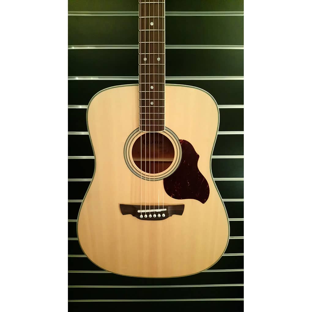 Crafter D6 – Acoustic Guitar – Natural – with Crafter Gig Bag 9