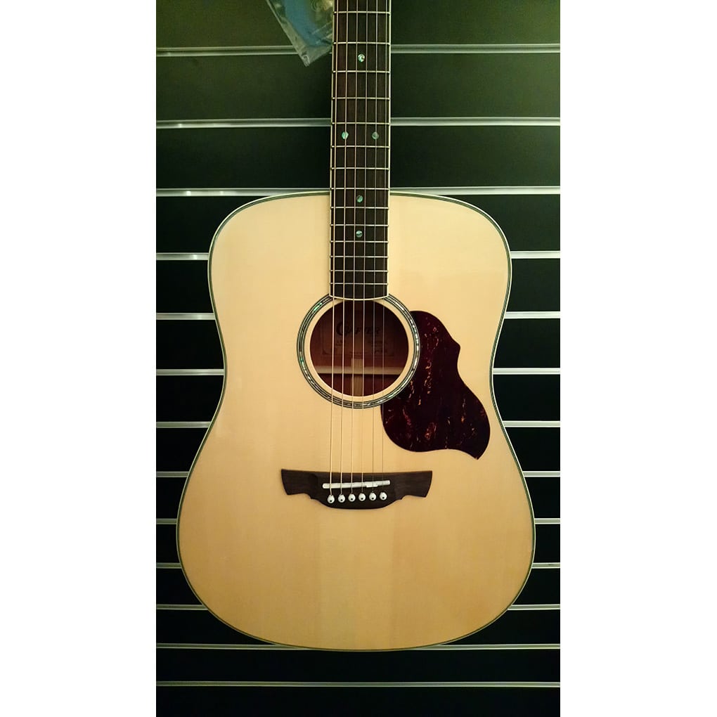 Crafter D8 – Acoustic Guitar – Natural – with Crafter Gig Bag 2