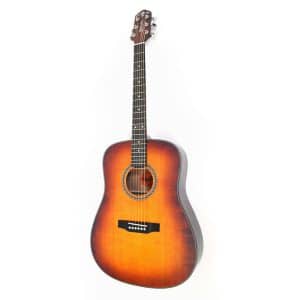 Crafter HiLITE D-SP-VTG – Acoustic Guitar – Dreadnought Body – Vintage Sunburst Gloss 7