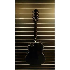Crafter HTE-250 BK Electro Acoustic Guitar – Orchestra Body – Black 1