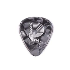 D'Addario - Acrylux Nitra Guitar Picks - Black Pearl - Extra Heavy - 1.5mm - 3 Pack - 1AN7-03