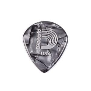 D'Addario - Acrylux Nitra Jazz Guitar Picks - Black Pearl - Extra Heavy - 1.5mm - 3 Pack - 3AN7-03