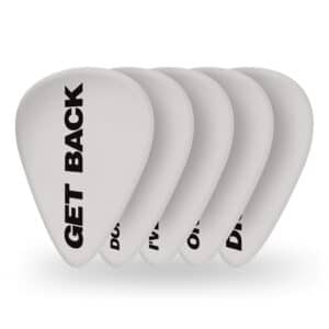D’Addario – Beatles – Get Back – Guitar Picks – Thin Gauge – 10 Pack – 1CWH2-10B8 2