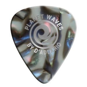 D'Addario - Planet Waves - Classic Celluloid Guitar Picks - Abalone - Light - 0.50mm - 10 Pack - 1CAB2-10