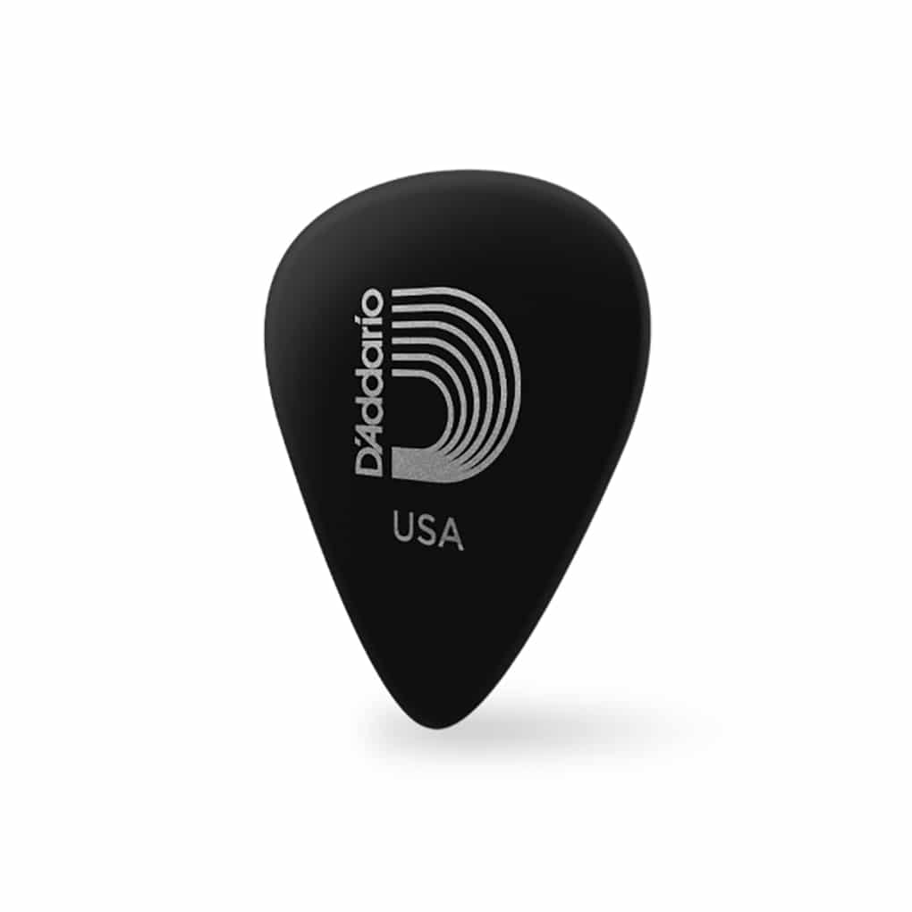 D’Addario – Planet Waves – Classic Celluloid Guitar Picks – Black – Heavy – 1