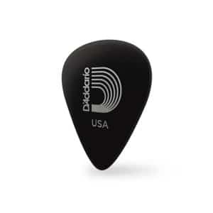 D’Addario – Planet Waves – Classic Celluloid Guitar Picks – Black – Light – 0