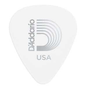 D’Addario – Planet Waves – Classic Celluloid Guitar Picks – White – Extra Heavy – 1