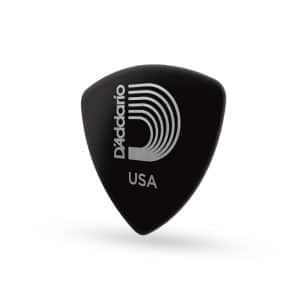 D’Addario – Planet Waves – Classic Celluloid Guitar Picks – Wide Shape – Black – Extra Heavy – 1