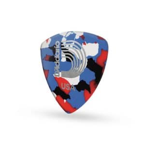 D’Addario – Planet Waves – Classic Celluloid Guitar Picks – Wide Shape – Multi Colour – Light – 0