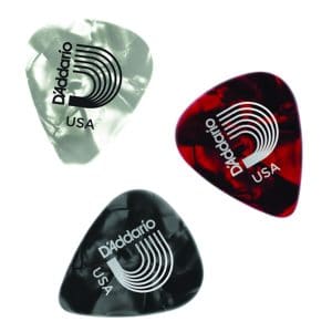 D’Addario – Planet Waves – Classic Celluloid Guitar Picks – Pearl – Various Gauges – 25 Pack – 1CAPX-25 1
