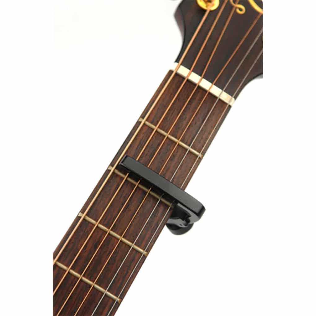 D’Addario – Planet Waves – NS Drop Tune Pro Capo – For Banjo Mandolin & Guitars – Black – PW-CP-06 2