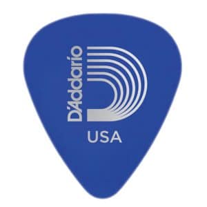 D'Addario - Planet Waves - Duralin Guitar Picks - Medium/Heavy - 1.0mm - Blue - 25 Pack - 1DBU5-25