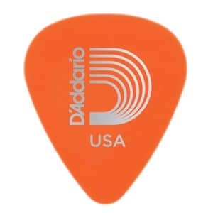 D'Addario - Planet Waves - Duralin Guitar Picks - Light - 0.60mm - Orange - 10 Pack - 1DOR2-10