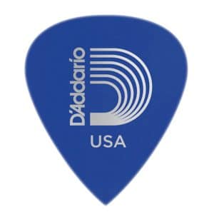 D'Addario - Planet Waves - Duralin Precision Guitar Picks - Medium/Heavy - 1.0mm - Blue - 10 Pack - 6DBU5-10