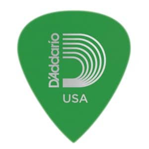 D'Addario - Planet Waves - Duralin Precision Guitar Picks - Medium - 0.85mm - Green - 10 Pack - 6DGN4-10