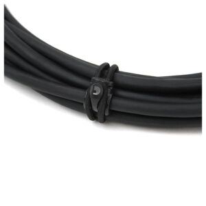 D’Addario – Elastic Cable Ties – For 1/4 Inch Diameter Cables & Power Cords – Black – 10 Pack 2