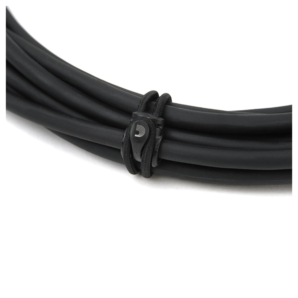 D’Addario – Elastic Cable Ties – For 1/4 Inch Diameter Cables & Power Cords – Black – 10 Pack 2