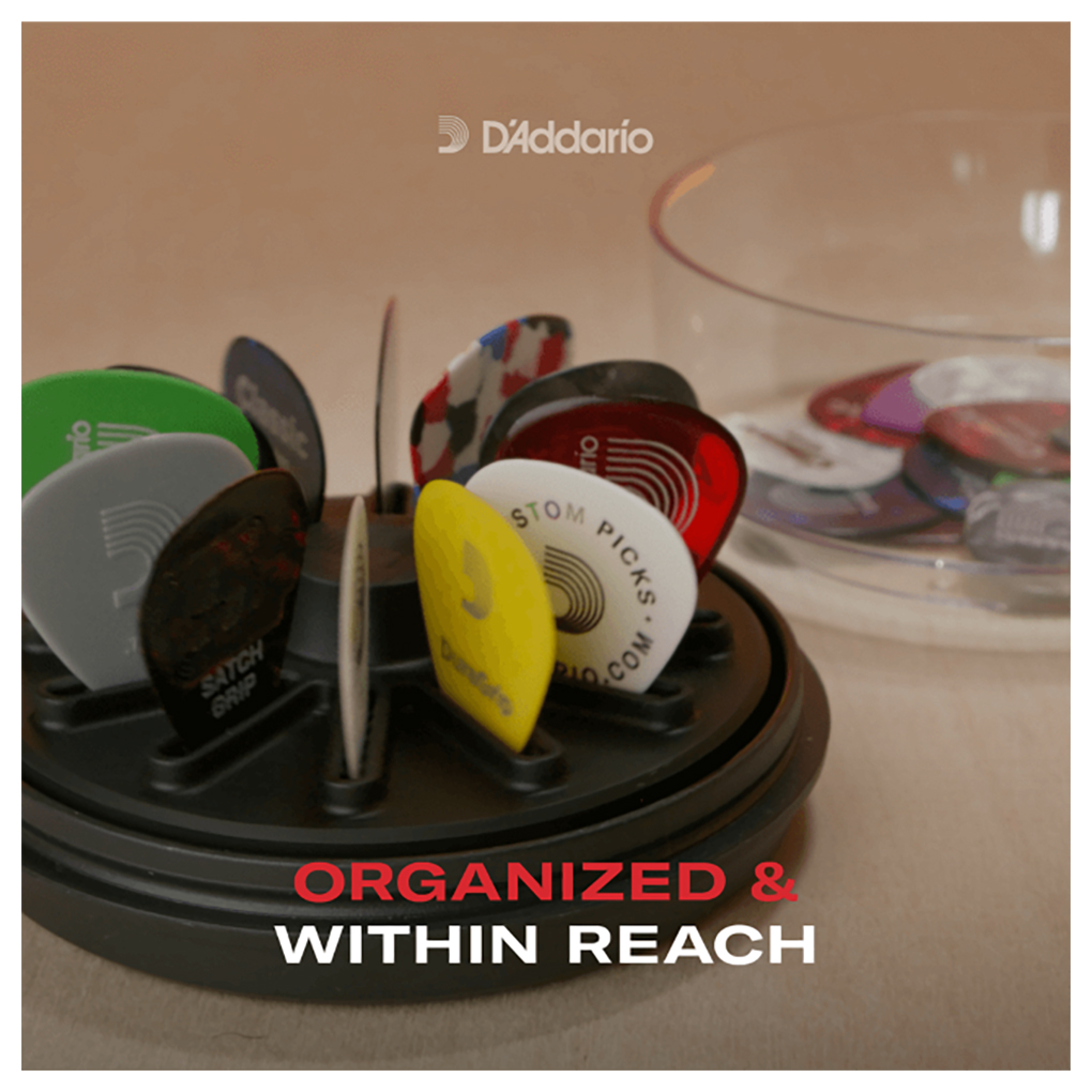 D’Addario – Rotating Guitar Pick Holder 360 – For Up To 12 Picks – PW-PH360-01 5