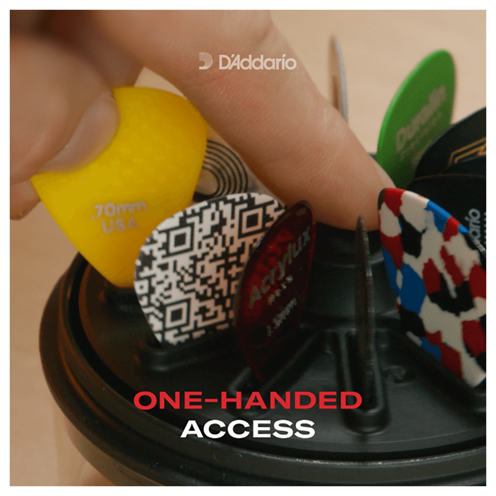 D’Addario – Rotating Guitar Pick Holder 360 – For Up To 12 Picks – PW-PH360-01 6