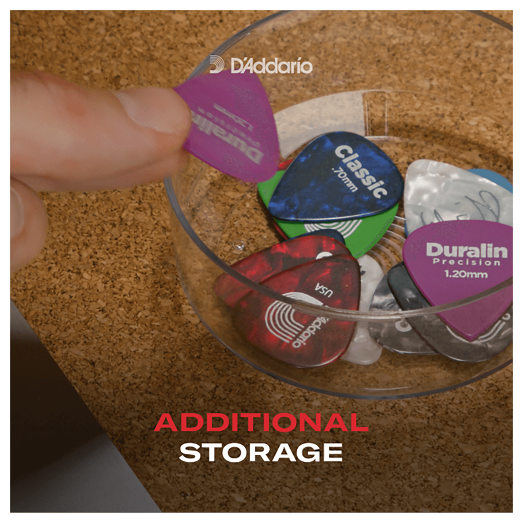 D’Addario – Rotating Guitar Pick Holder 360 – For Up To 12 Picks – PW-PH360-01 7