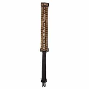 D’Addario – Planet Waves – Woven Banjo Strap – Hootenanny – Yellow & Brown – 20N01BJ 3