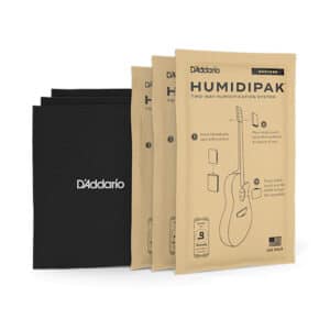 D'Addario Guitar Humidifier System - Humidipak Maintain Kit - Automatic Humidity Control System - Maintenance-Free, Two-Way Humidity Control System For Guitars