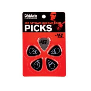 D’Addario – Planet Waves – Joe Satriani Chrome Dome Guitar Picks – Medium Gauge – JSCD-01 1